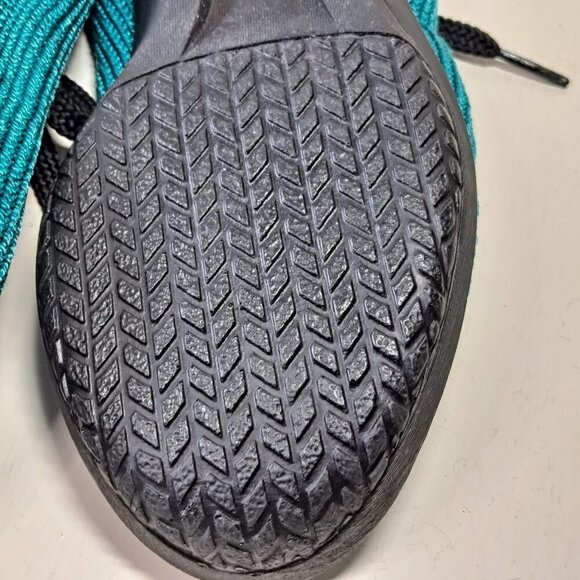 Arcopedico Womens Size 36 US 5.5-6 Turquoise Nylon Knit Lace Up Sneakers NWOT - Picture 11 of 13